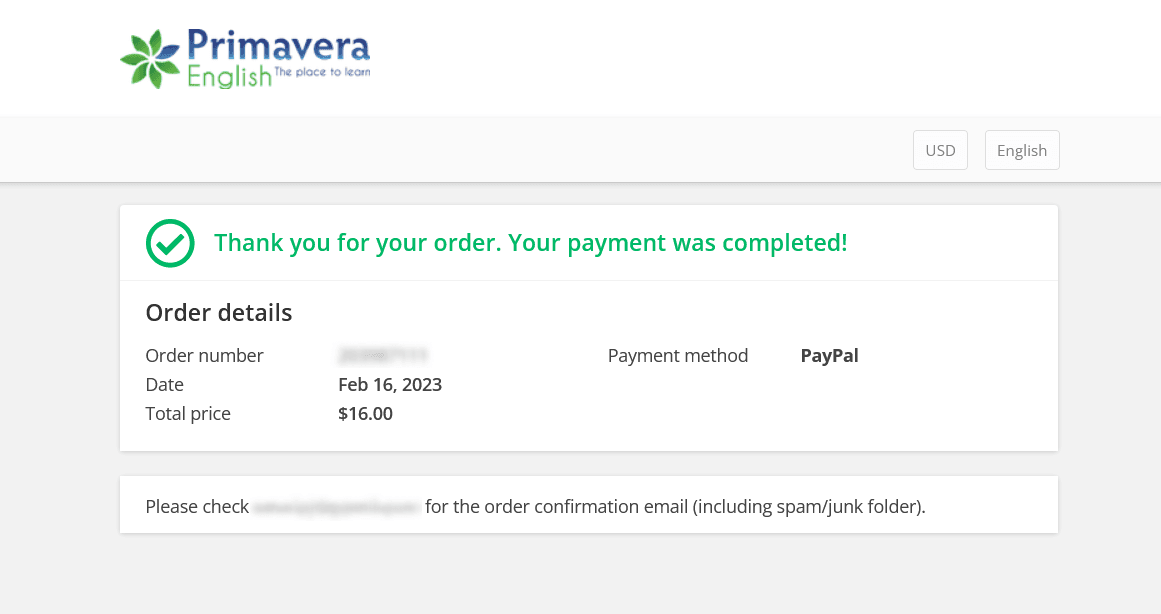 payment instructions 06 order confirmation