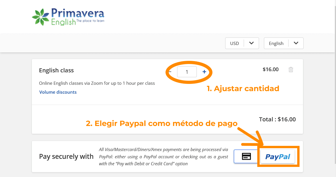 payment instructions 1 cart es